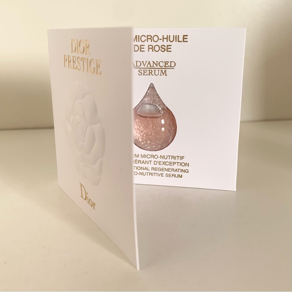 Dior micro huile de rose 1ml packet